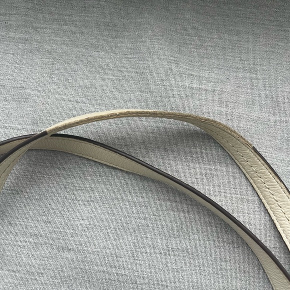 Coach Park Parchment Leather Satchel Carrie All Tote Bag - Picture 12 of 16